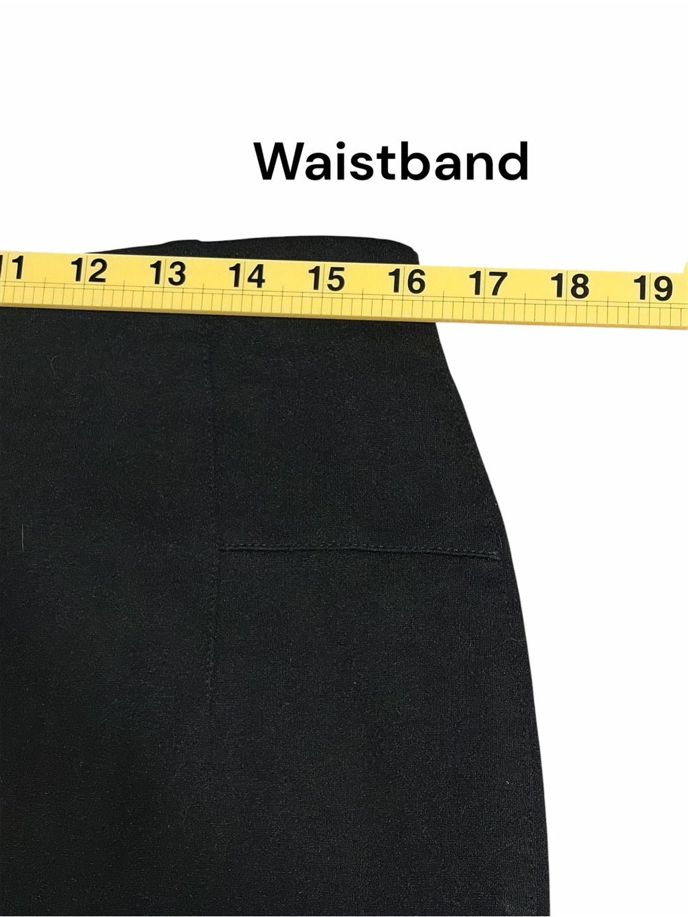 INC International Concepts Black Stretch Mini Skirt - Picture 3 of 5